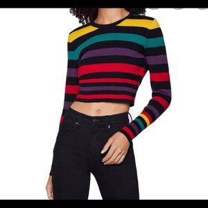 Crop sweater